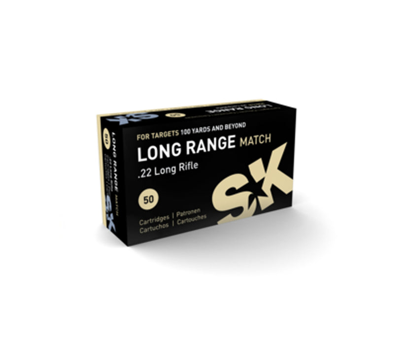 SK RIMFIRE 22LR 40 GR LONG RANGE MATCH 1106FPS