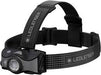 LED LENSER MH7 600LM RECHARGEABLE HEADLAMP RED NIGHT MODE BLACK/GREY