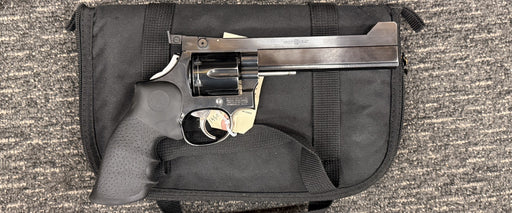 S/H SMITH & WESSON 586-1 357 MAG WITH ARISTOCRAT SIGHT SERIAL NUMBER AUW2735