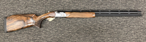 S/H BERETTA S682X 12 GA SHOTGUN WITH KEVIN WRIGHT STOCK 14.5" LOP S/N- E15296B STK- 41147