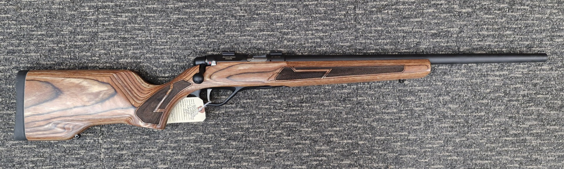 S/H LITHGOW LA101 22LR LAMINATE BLACK SN-Z19436 STK-43053