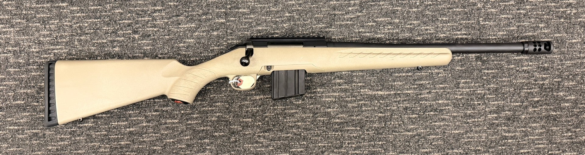 S/H RUGER AMERICAN RANCH 300 BLACKOUT S/N- 690596780 STK- 44411