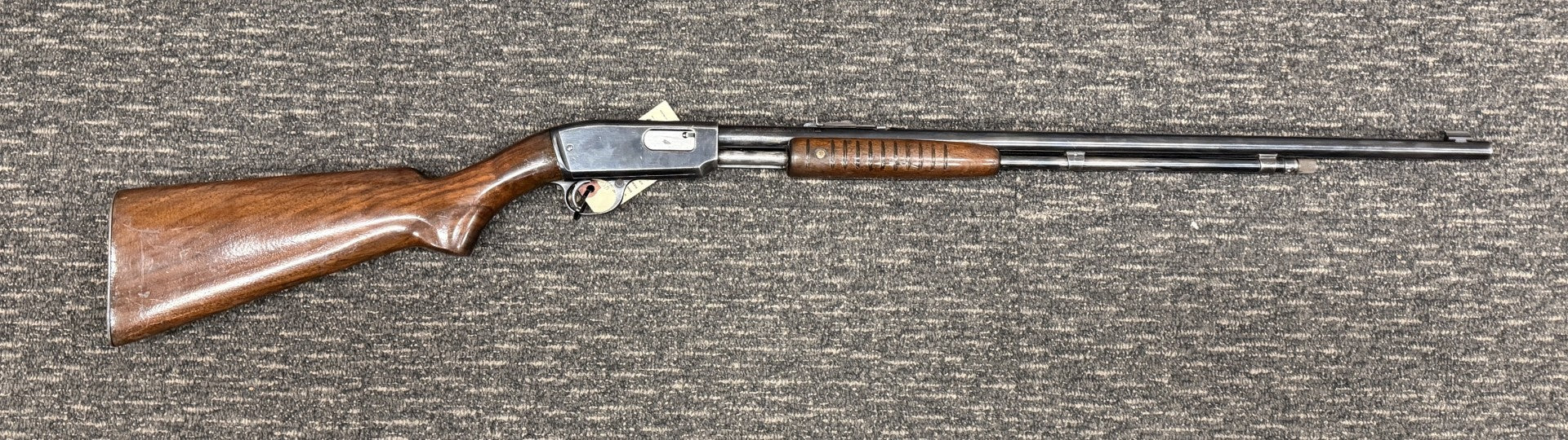 S/H WINCHESTER 61 22LR PUMP ACTION S/N- 16258 STK- 45485