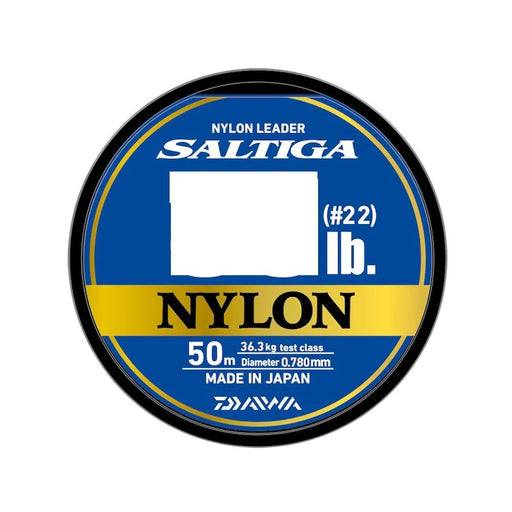 DAIWA SALTIGA NYLON LEADER 50M [LINESIZE:30LB 50M]