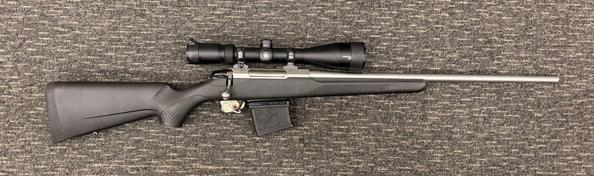 S/H TIKKA T3X 223 REM S/N- L32014 STK- 45618