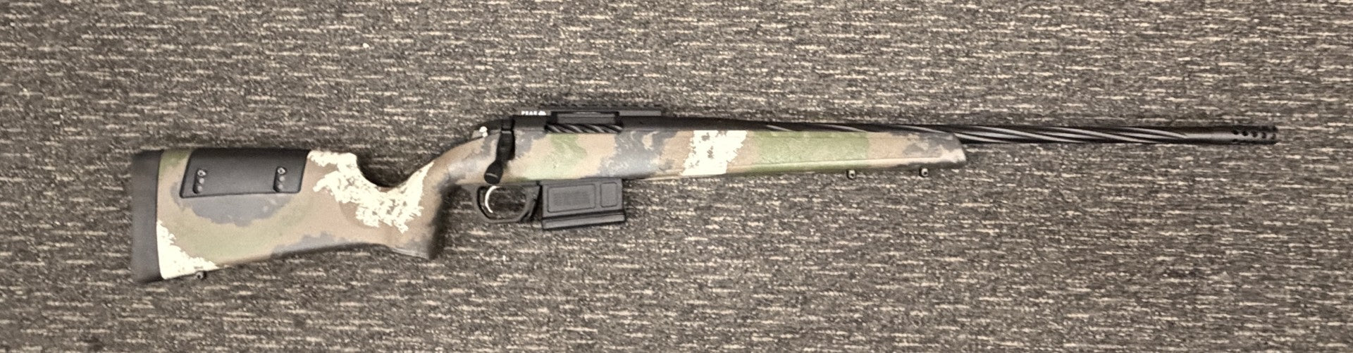 S/H WEATHERBY 307 RANGE XP DEADFALL 243 WIN S/N- 3WR02243NR4B STK- 45948