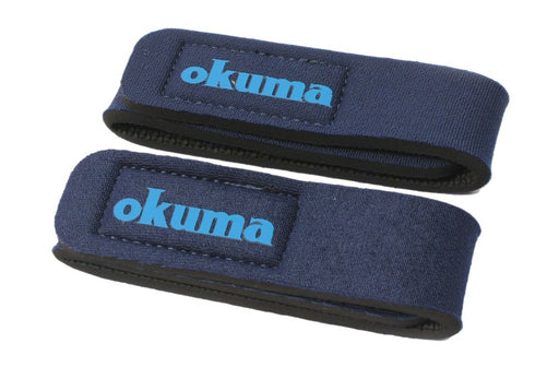 OKUMA ROD STRAP BLUE 2PK
