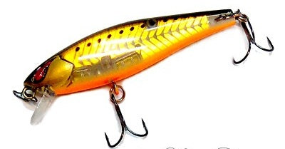 NORIES LAYDOWN MINNOW CHIGYO 57MM- BR-74 BB GOLD RUSH [LURECOLOUR:BR-74 BB GOLD RUSH]