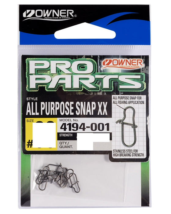 OWNER ALL PURPOSE SNAP 11PK [SIZE:#00]