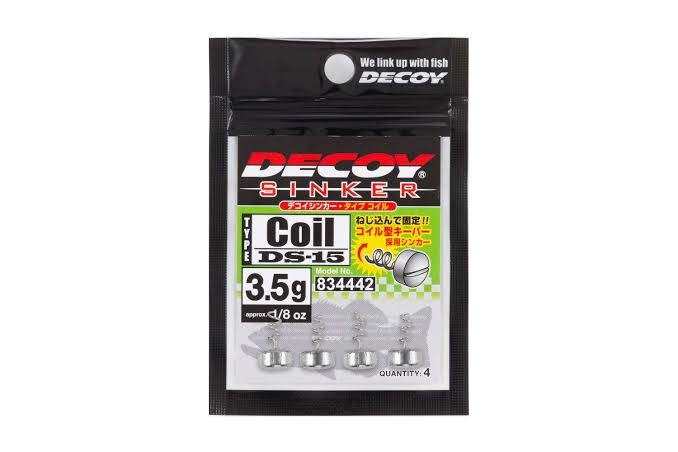 DECOY DS-15 COIL SINKER WEIGHT 5G 4PK