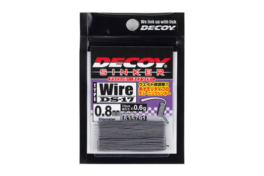DECOY DS-17 SINKER TYPE WIRE 1.0MM 2M