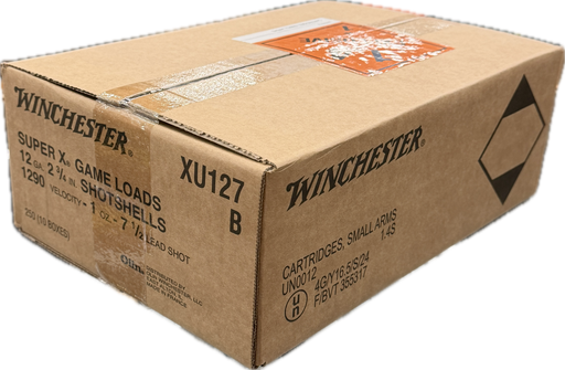 WINCHESTER TARGET SUPER X 12G 7.5 28GM 1290FPS SLAB