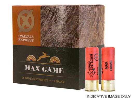 LYALVALE EXPRESS MAX GAME 12 GA 36 GR AAA 25 PK