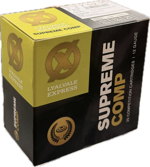 LYALVALE EXPRESS SUPREME COMPETITION 12 GA 28GR 7.5  1475 FPS 25 PK