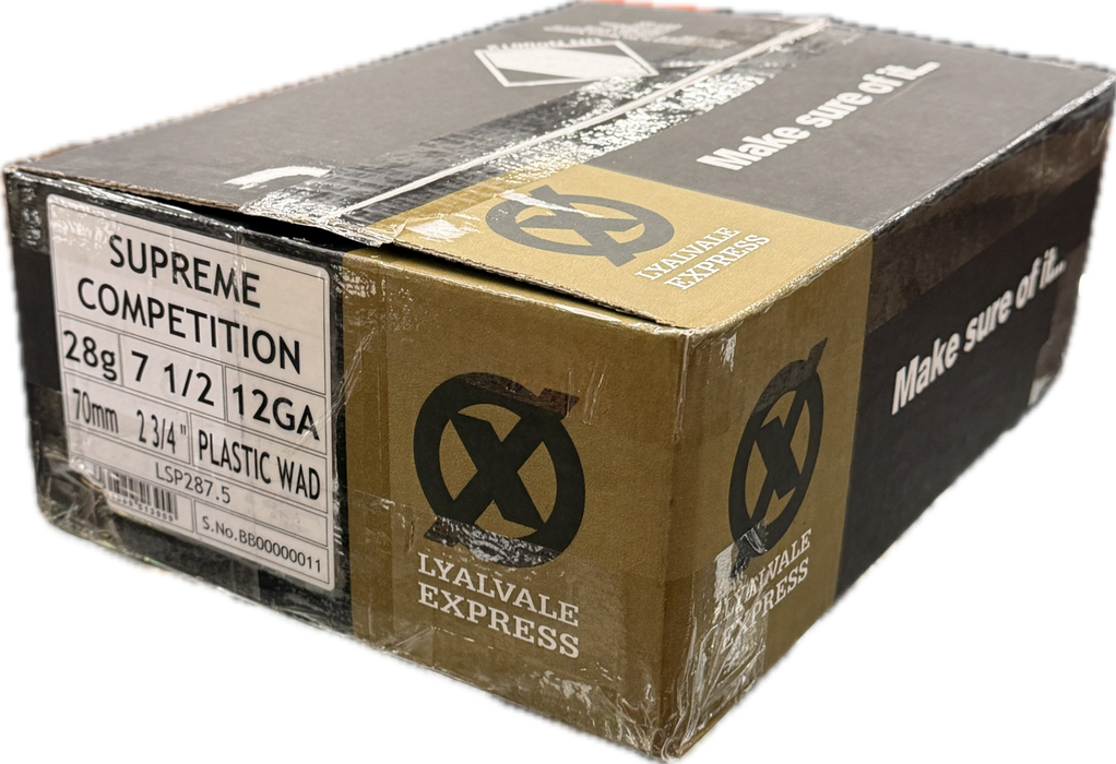 LYALVALE EXPRESS MAX GAME 12 GA 36 GRV AAA 250 PK