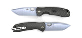 HONEY BADGER TANTO PLAIN D2 - LARGE BLACK