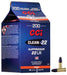 CCI RIMFIRE 22 LR CLEAN-22 SUPPRESSOR 45 GR LRN 200 POUR PACK 1000 FPS