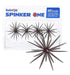 VELRIFYA SPINKER ONE 2.7" BLACK RED FLAKE 4PK [LURECOLOUR:BLACK RED FLAKE]