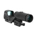 HOLOSUN RED DOT WITH 3X FLIP MAGNIFIER COMBO .2MOA TO PIC 