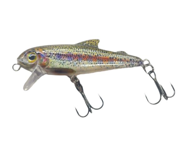 BULLET LURES FIVE-O MINNOW SUSPEND RATTLE RAINBOW TROUT PARR [LURECOLOUR:RAINBOW TROUT PARR]