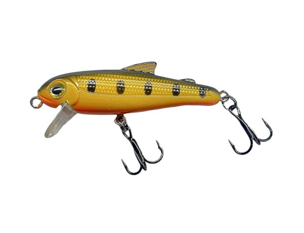 BULLET LURES FIVE-O MINNOW SUSPEND RATTLE YELLOW PEARL [LURECOLOUR:YELLOW PEARL]