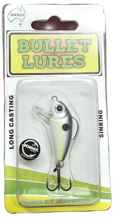 BULLET LURES 3CM MINNOW SINKING SHAD [LURECOLOUR:SHAD]