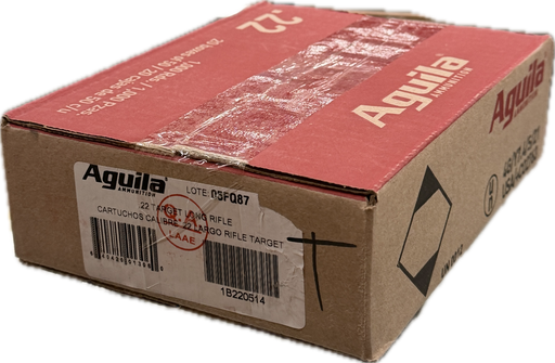 AGULIA RIMFIRE 22 LR TARGET COMP STD 40G 1000 PK ( Pack Of 1000 )