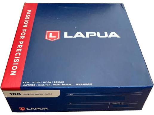 LAPUA UNPRIMED BRASS 223 REM 100 PK
