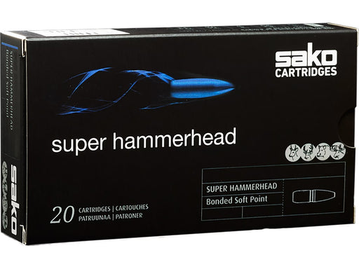 SAKO CENTERFIRE 308 WIN 180 GR SUPER HAMMERHEAD 20 PK