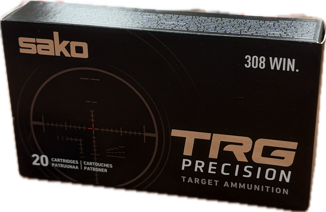 SAKO CENTERFIRE 308 WIN 168 GR TRG PRECISION OPEN TIP MATCH 20 PK