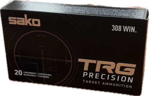 SAKO CENTERFIRE 308 WIN 168 GR TRG PRECISION OPEN TIP MATCH 20 PK
