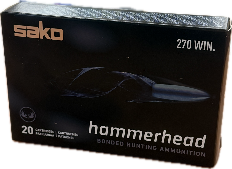 SAKO CENTERFIRE 270 WIN 156 GR HAMMERHEAD 20 PK