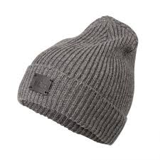 SAKO GREY BEANIE KNITTED HAT