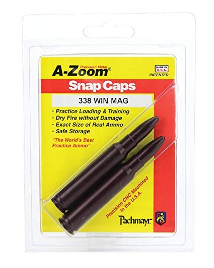A-ZOOM SNAP CAPS 338 WIN