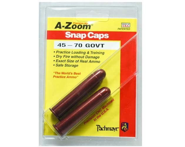 A-ZOOM SNAP CAPS 45-70 GOVT PK 2