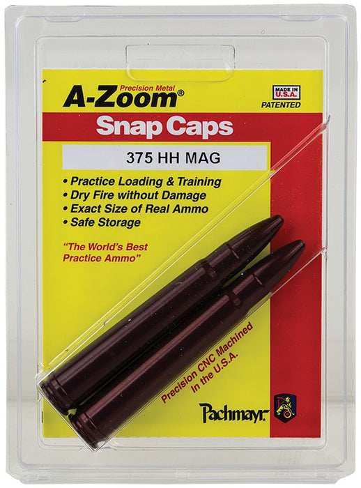 A-ZOOM SNAP CAPS 375 H&H 2 PK