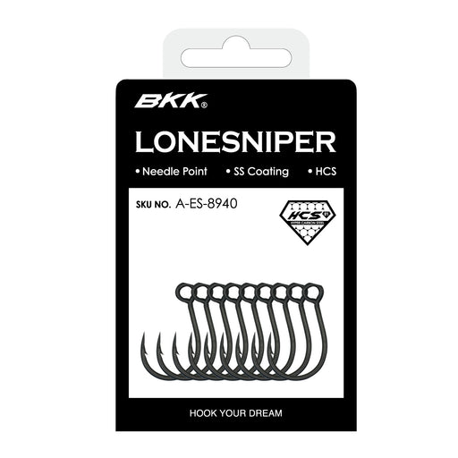 BKK LONE SNIPER SINGLE LURE HOOK #3/0 5PK [HOOKSIZE:#3/0]