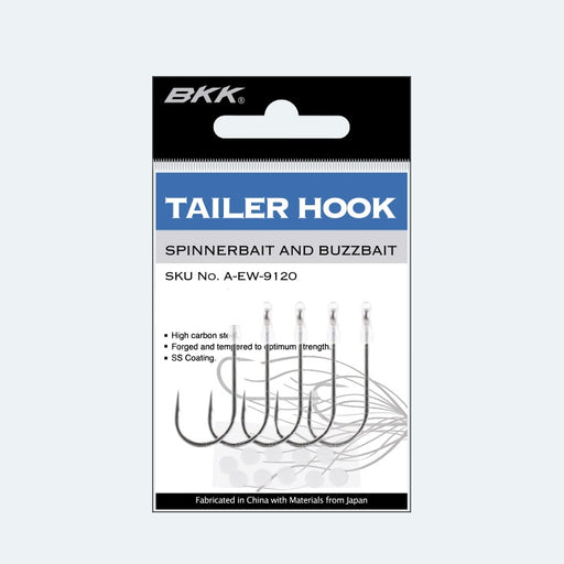 BKK TRAILER HOOK #2/0 5PK [HOOKSIZE:#2/0]