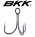 BKK TREBLE HOOK FANGS BT663-UA #1/0 (6PK) [HOOKSIZE:1/0]