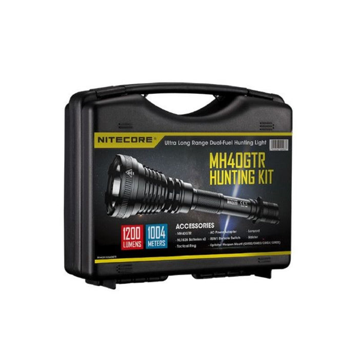 NITECORE MH40GTR 1200 LUMENS HUNTING TORCH KIT
