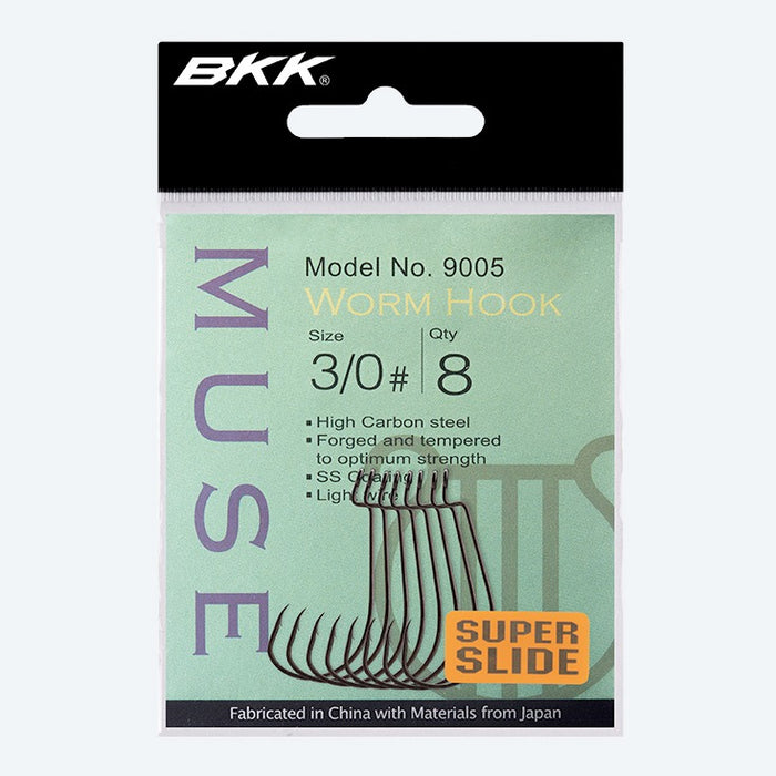 BKK MUSE WORM HOOK SIZE #2 [SIZE:#2]