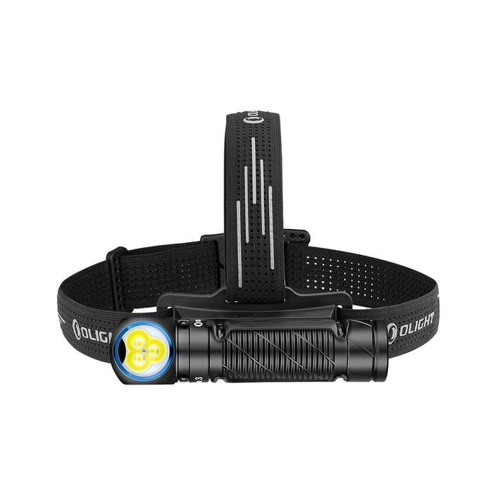 OLIGHT PERUN 3 HEAD LAMP / TORCH RECHARGEABLE BLACK