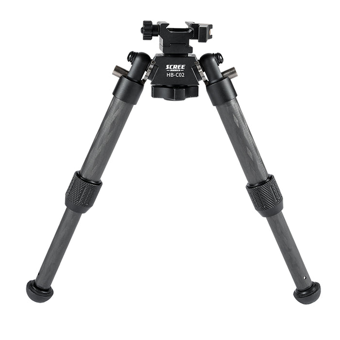 SCREE RUNNER HO-BPC02 CARBON FIBRE BIPOD MAX H 240mm MIN 190mm LOAD WEIGHT 15kg