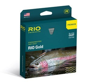 RIO GOLD PREMIER FLY LINE MOSS/GOLD [FLYLINEWEI:WF-5-F]