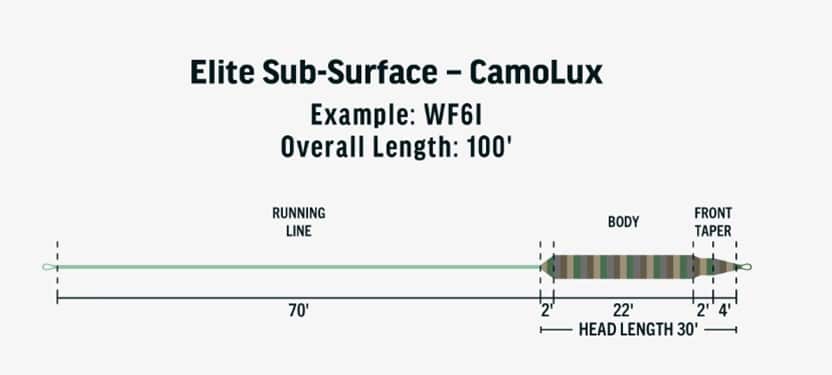 RIO CAMOLUX ELITE INTERMEDIATE FLY LINE [FLYLINEWEI:WF-5-I]