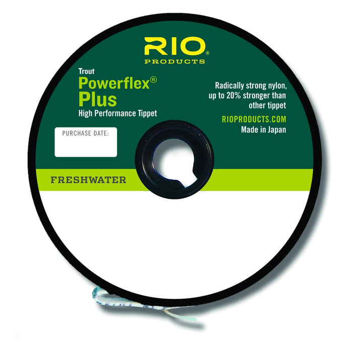 RIO POWERFLEX PLUS TIPPET 4X 7.5LB 50YD [LINESIZE:4X 7.5LB]