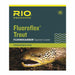 RIO FLUOROFLEX TAPERED LEADER 3X 6LB 9FT [LINESIZE:3X 6LB]