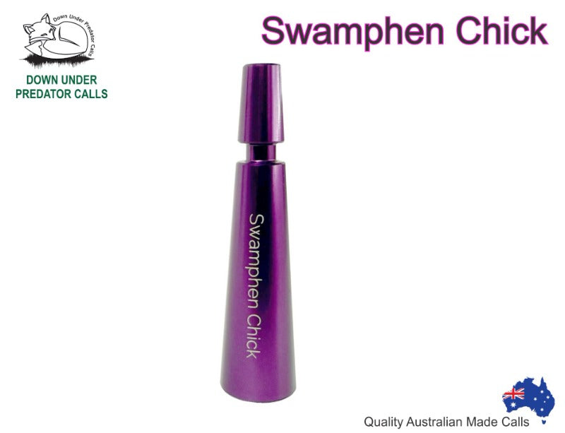 DOWN UNDER SWAMPHEN CHICK PREDATOR CALL ALLOY