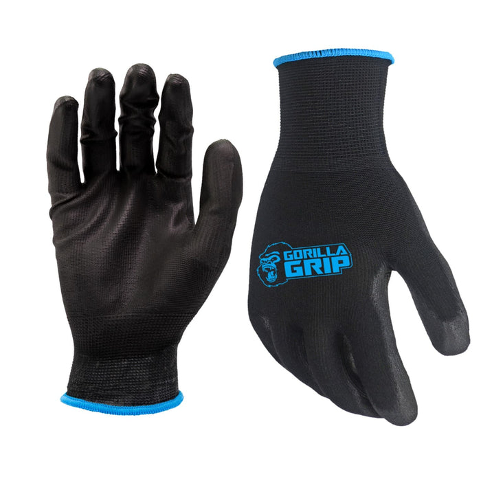 GORILLA GRIP GLOVES INSULATED BLACK XL