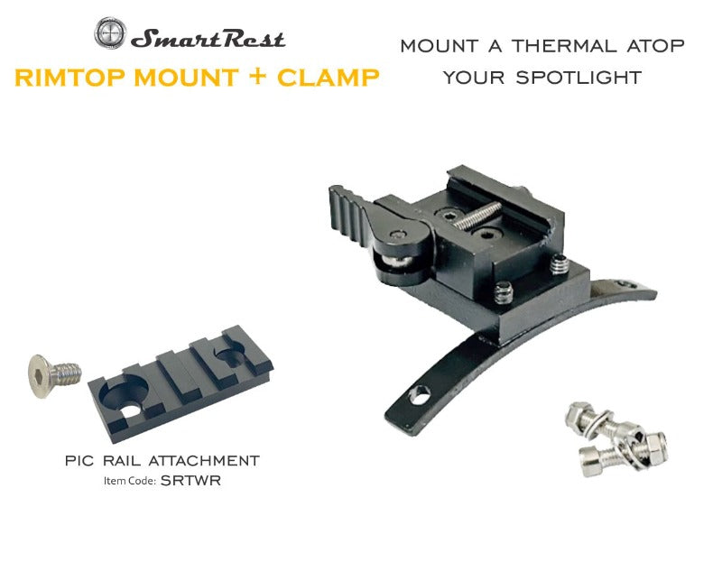SMART REST RIMTOP MOUNT + PIC CLAMP THERMAL MOUNTING